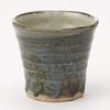 Mino Ware Vessel Scalloped Rock Ofukai K60506 "Drinking Series" Cup,