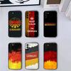 Soccer Support G-Germany Phone Case For Samsung Galaxy A73,A72,A71,A70,A53,A52,A51,Others Soft Black Cover