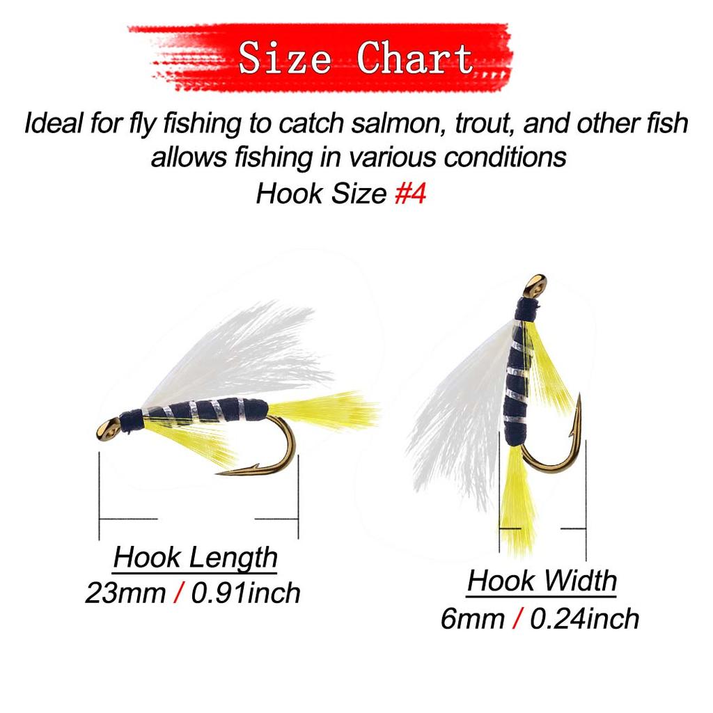 5 Stück/Box Nymphe mit Perlenkopf, künstlicher Insektenköder, Fliegenfischen Fliegen für Forelle, Barsch, Lachs & mehr Süßwasserfische