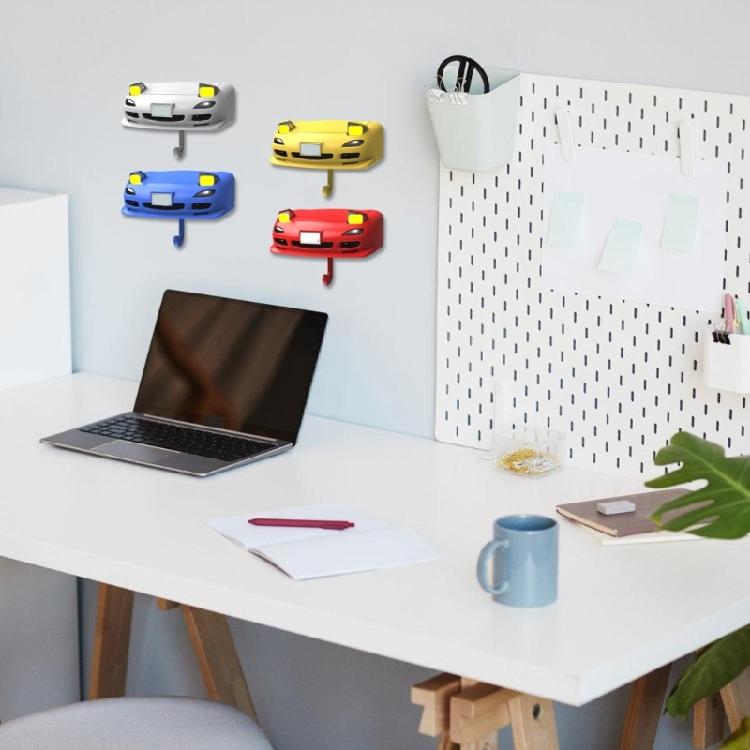 Automotive Flip Light Keychain Wall Art Stylish Auto Flip Light Keychain Wall Hanging Art Toy for Personalizes Space