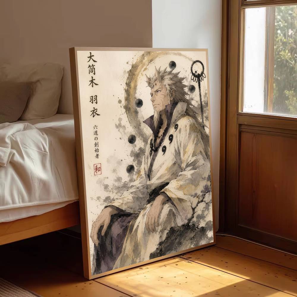 NARUTO Japan  Good Quality Prints and Posters Waterproof Paper Sticker Coffee House Bar Posters Wall Stickers