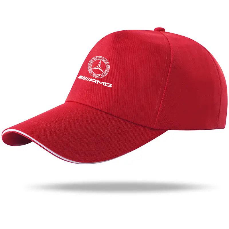 Adesivo de Carro Quente Boné de Baseball Masculino Feminino Logo de Carro Chapéu Esportivo de Verão para Mercedes Benz AMG W203 W204 W205 W210 W211 W212 W221 W222