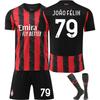 Camisa de Futebol AC Milan 25-26 para Crianças e Adultos JOAO FELIX #79