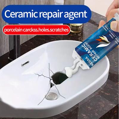 Keramikkleber Kleber für China- und Porzellanreparatur Wasserdichtes Töpferware-Porzellan-Verbindungsmittel für Becken Geschirr Fliesen Tassen