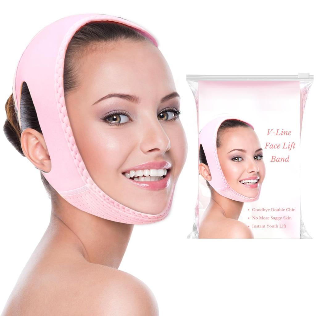 Shinething Gesichtsband Kleines Band Lift-Up Tape Farbe Rosa