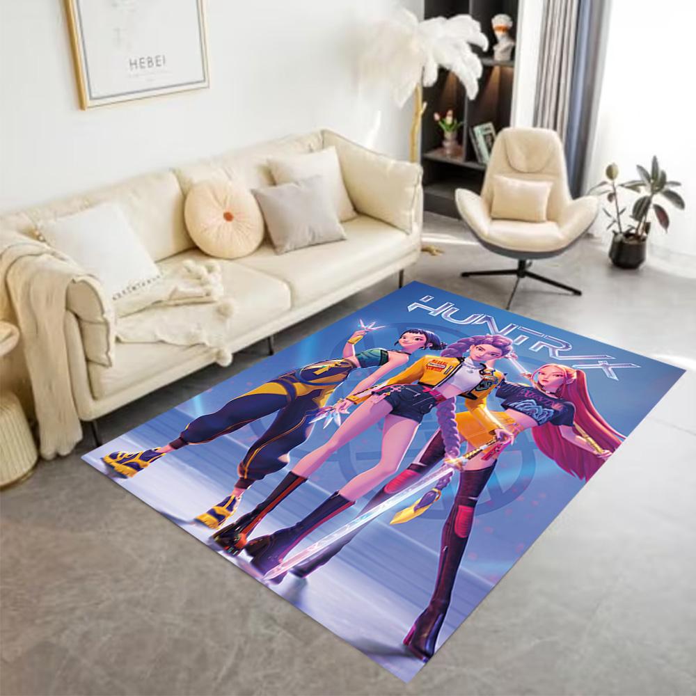 Futuristic Fashion Party Floor Mat Suitable for Study room Game Room Entryway Hallway Antislip Carpet Office home decor Wedding Party Gift