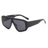 New In Oversized One-piece Square Sunglasses Women Men  High Quality Trending Product Fashion Mirror Driving Shades Uv400