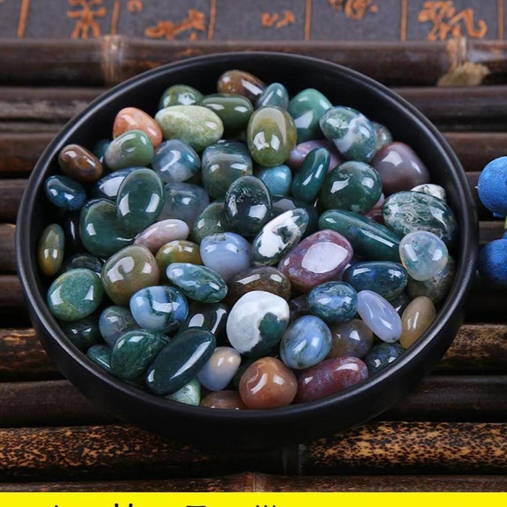 Yuhuashi Natural Colorful Agate Pebbles for Aquariums, Landscaping, and Flower Pots