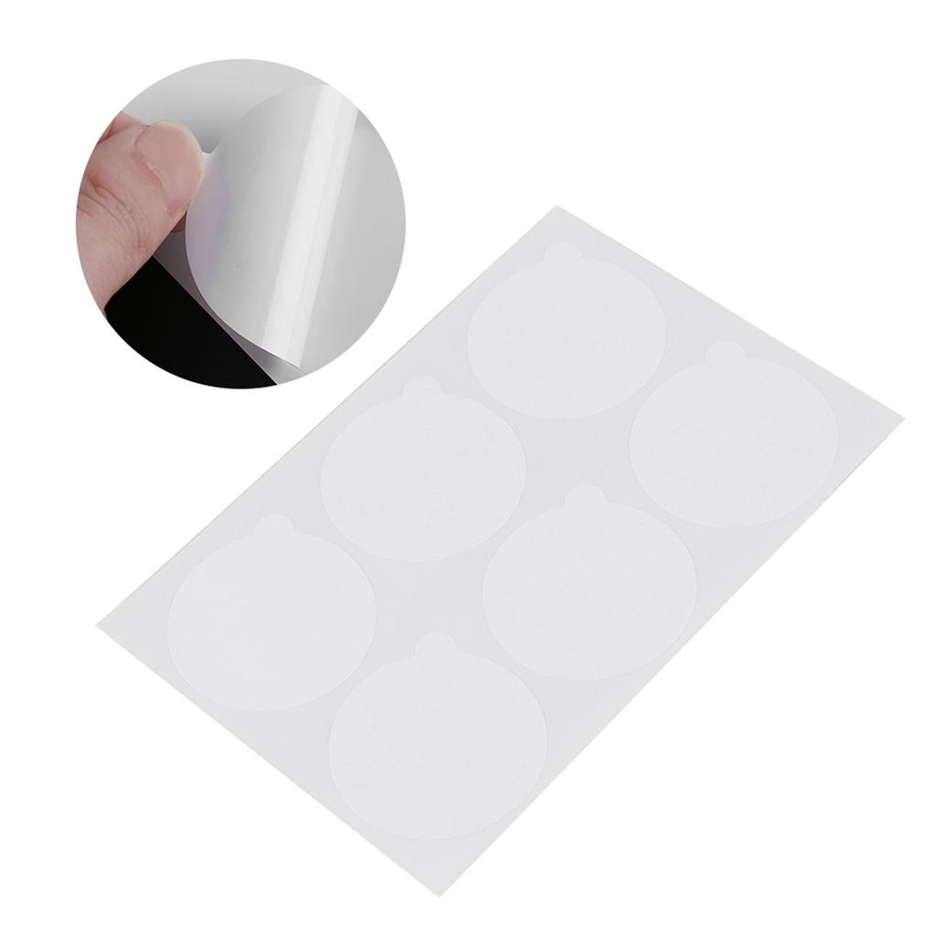 180pcs Disposable Eyelash Glue Holder Waterproof Sticker Pallet Paper Pads Stand On Jade Stone