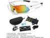 Polarized Running Sunglasses, 5 Lenses, UV Protection, Suitable for Cycling, Baseball, Fishing