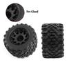 12mm Hex RC Wheels and Tires 2.8" Preglued Upgrades Wheels and Tires for 1/10 RC Truck Car Slash 4x4 2WD Rustler, Stampede