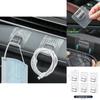 Car Floor Mat Hook With Antislip Clip For Secure Fixation And Removable Design