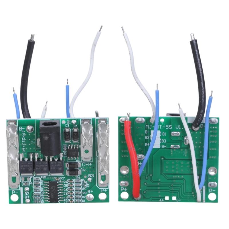 Heavy Duty Battery Charging Protective Board 21V For Lithium Battery Pack Protective Circuit Board Module Replace