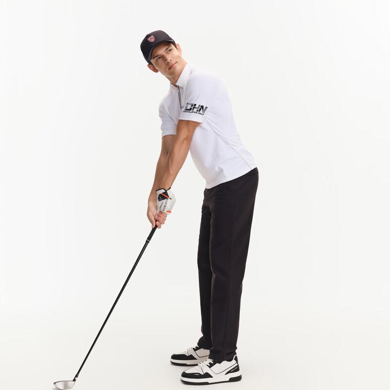 Biem.L.Fdlkk Men's Elastic Golf Polo Short Sleeve T-Shirt