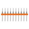 10*/set-PCB Tungsten Carbide Micro Spiral Drill Bits Set & End Mills Circuit HQ