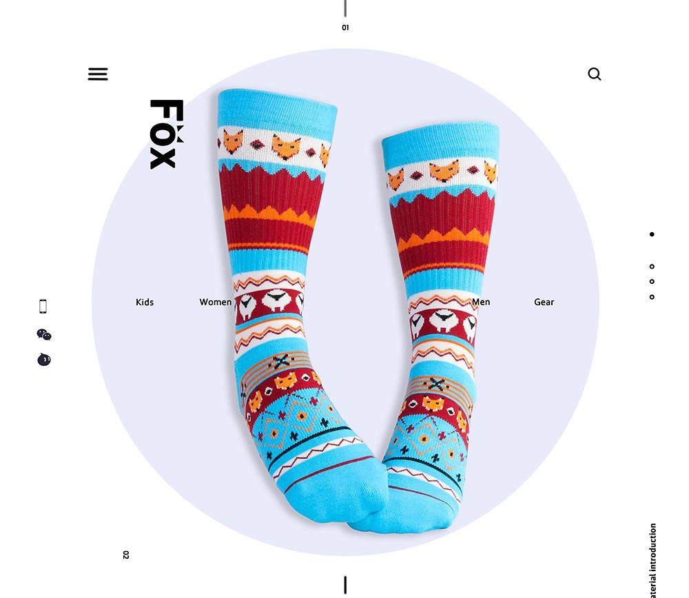 Festive Cotton Terry Cloth Mid-Calf Socks for Men & Women - Trendy Cartoon Designs