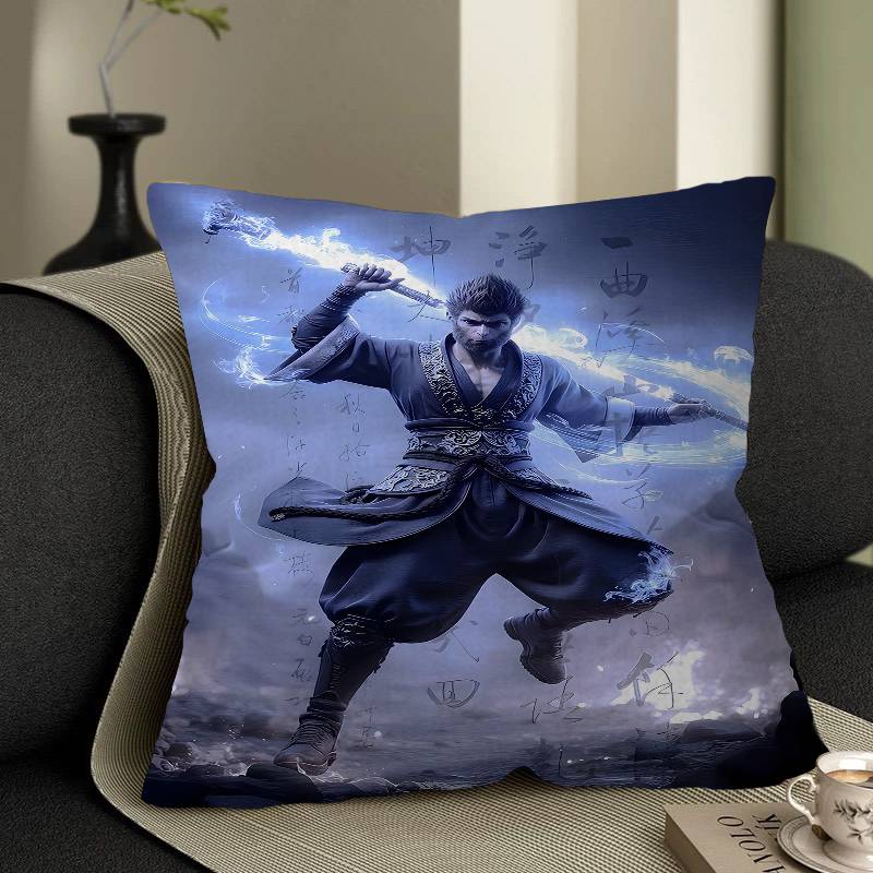 Video Game B-Black M-Myth-WuKong Pillowcases Home Bedding Decorative Pillow Cover Wedding Super Soft Pillow Case