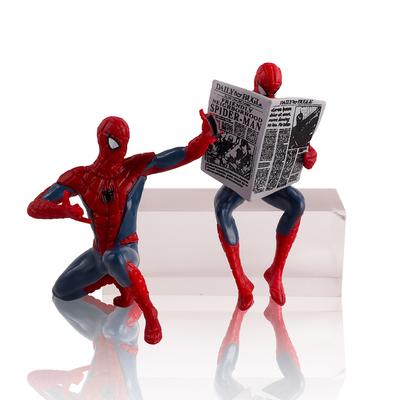 Marvel Spider-Man 7-9cm Action Figure Superhero Toy Spider-Man Anime Collection Mini Model for Children Gift