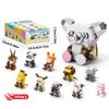 Micro Particle Building Blocks Cartoon Dolls Animal World Marine Animals Land Animals Children's Puzzle Assembly Toys