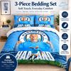 Manchester Haaland Set de Lenjerie de Pat Lenjerie de Pat Set Huse de Plapumă Huse de Plapumă Fețe de Pernă Decor Acasă (1 * Față de pilotă 2 * Fețe de pernă, fără umplutură de pilotă)