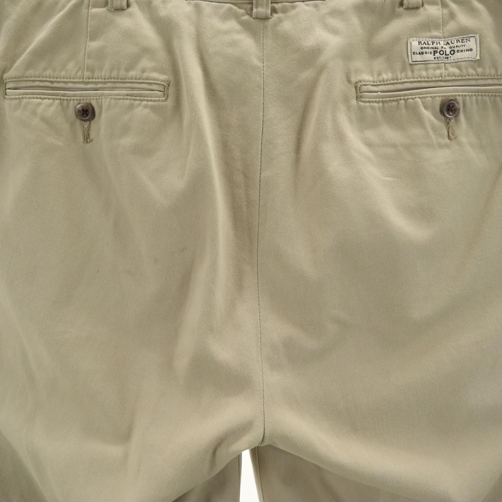 Polo by Ralph Lauren 90s Old Chino Pants W34 Beige Men's Used