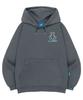 Fleece-Lined H-Neck Line Bear Hoodie Unisex Big Sizes M~4Xl (B Type)