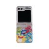 Japanese Korean Cartoon Monster Lanyard Case for Samsung Z Flip 3/4/5
