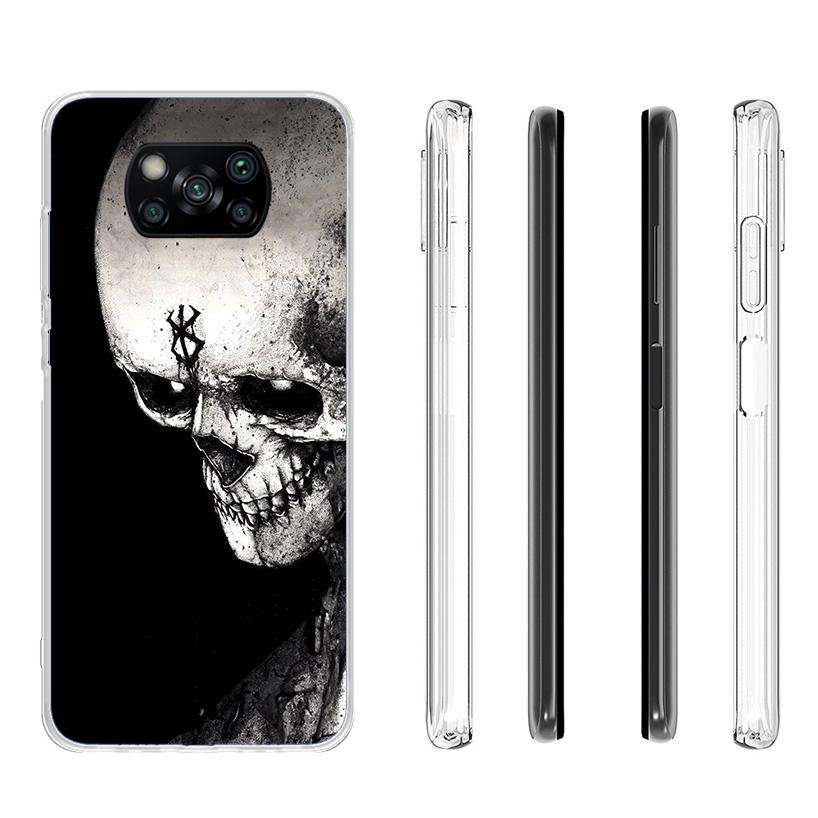 Satanic Goat Satan Devil Phone Case For Xiaomi Poco X7 X6 X5 Pro F7 Ultra Redmi 15C 15 13C 13 12C 12 10 10A 10C 9 9A 9C 9T Cover