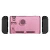 eXtremeRate DIY Back Housing Shell for Switch Console with Kickstand Shell Not Included - Joy-Con [Cherry Pink]