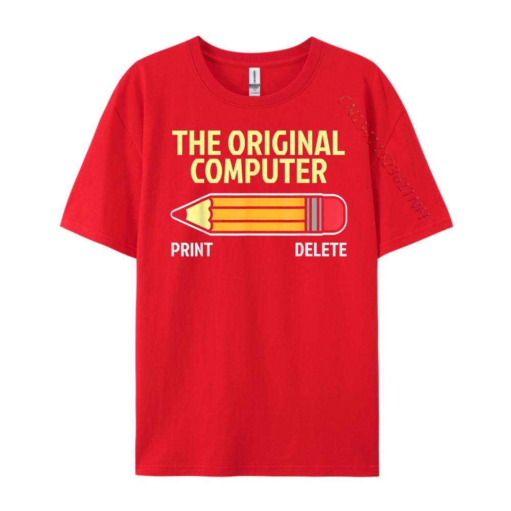 The Original Computer Print Delete Pencil Funny T Shirts Mens Shirts Clothing T Shirts For Men Cool S