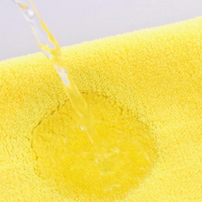 Thick Coral Fleece Double-Sided Car Wash Towel - High-Density, Absorbent Cleaning Cloth