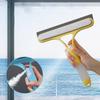 Mini Window Cleaning Squeegee 3 in 1 Multi Function Glass Mirror Microfiber Scrub Household Car Cleaner Tools