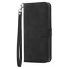 DIERFENG DF-03 Phone Case for Samsung Galaxy A03s (166.5 X 75.98 X 9.14mm),Stand Wallet Lines Imprinted Leather Phone Cover