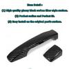For 08-11 Subaru Impreza Glossy Black Carbon Fiber Side Door Handle Covers Trims