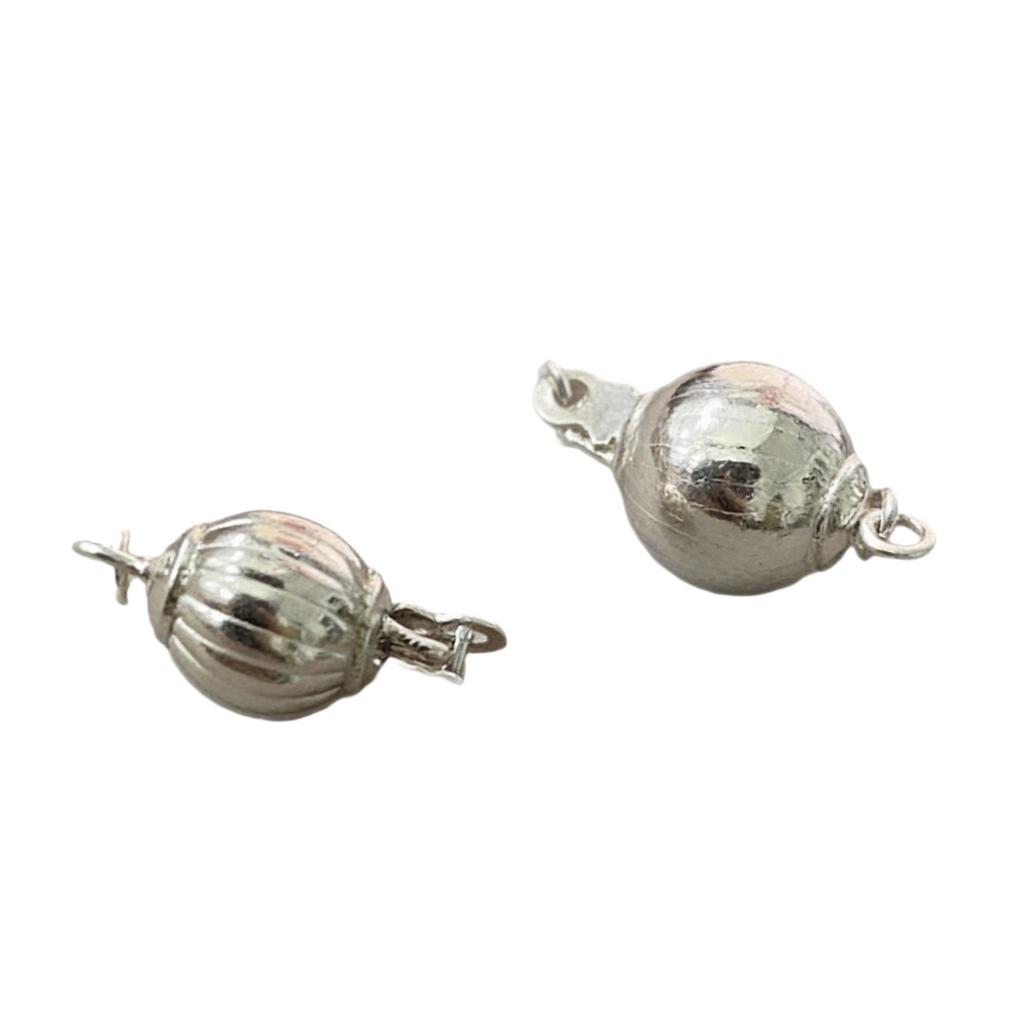 Fecho Fivela de Prata S925 Feito à Mão para Pulseira/Colar DIY