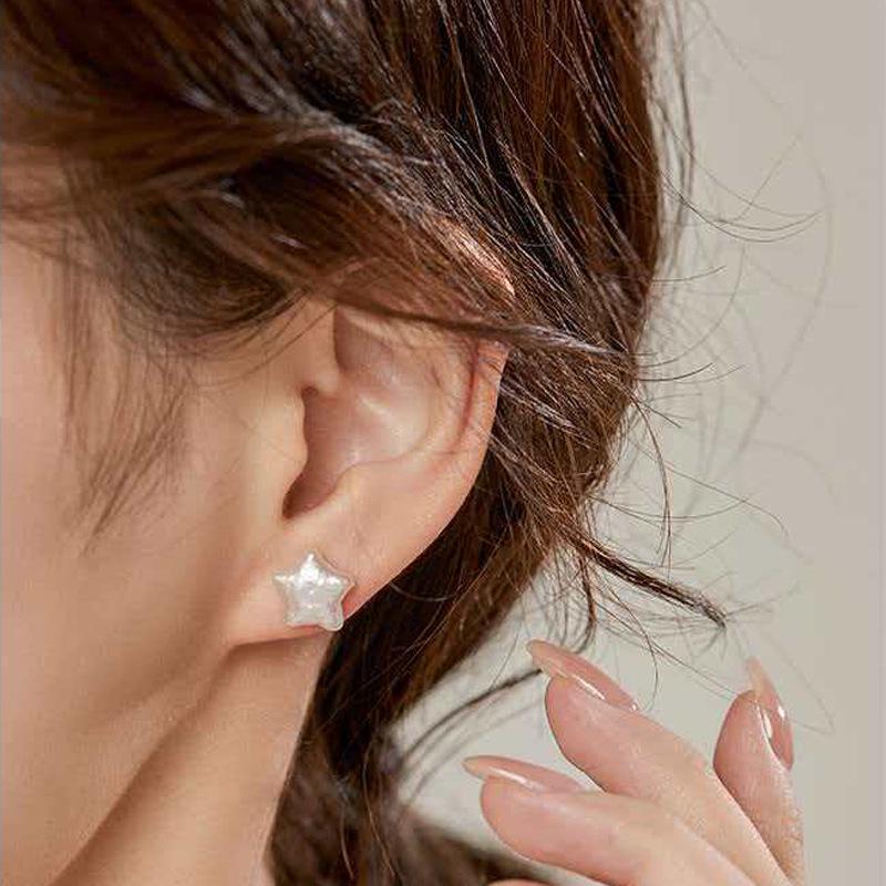 

Серьги-пусеты из барочного пресноводного жемчуга Чжуцзи, Минималистичные из стерлингового серебра S925, Ювелирные изделия высокого класса 11-13mm (Premium Quality Selection)