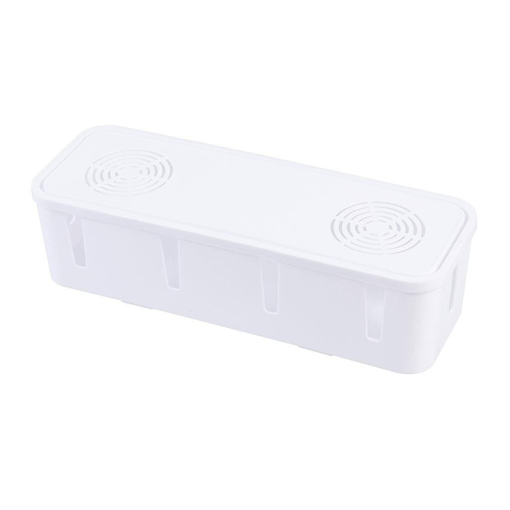 Home Cable Storage Box Desktop Wall Corner Placement High Quality Dissipation Safe Design Plug Socket Safety Box