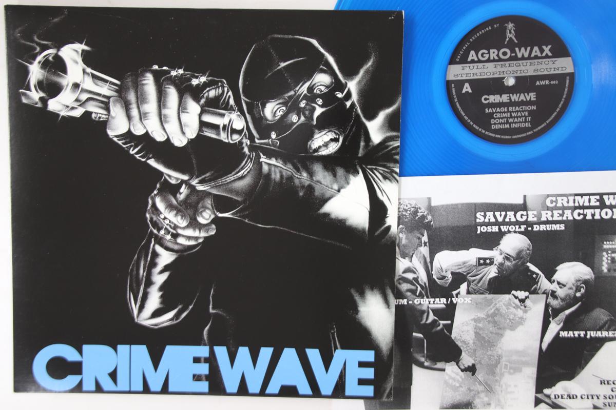 

12inch Record CRIME WAVE - Savage Reaction AWR002 AGROWAX 2010 US Rock Used