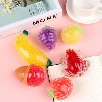 6 Τεμάχια Μπαλάκια Φρούτων για Πίεση Βάτραχος Μπανάνα