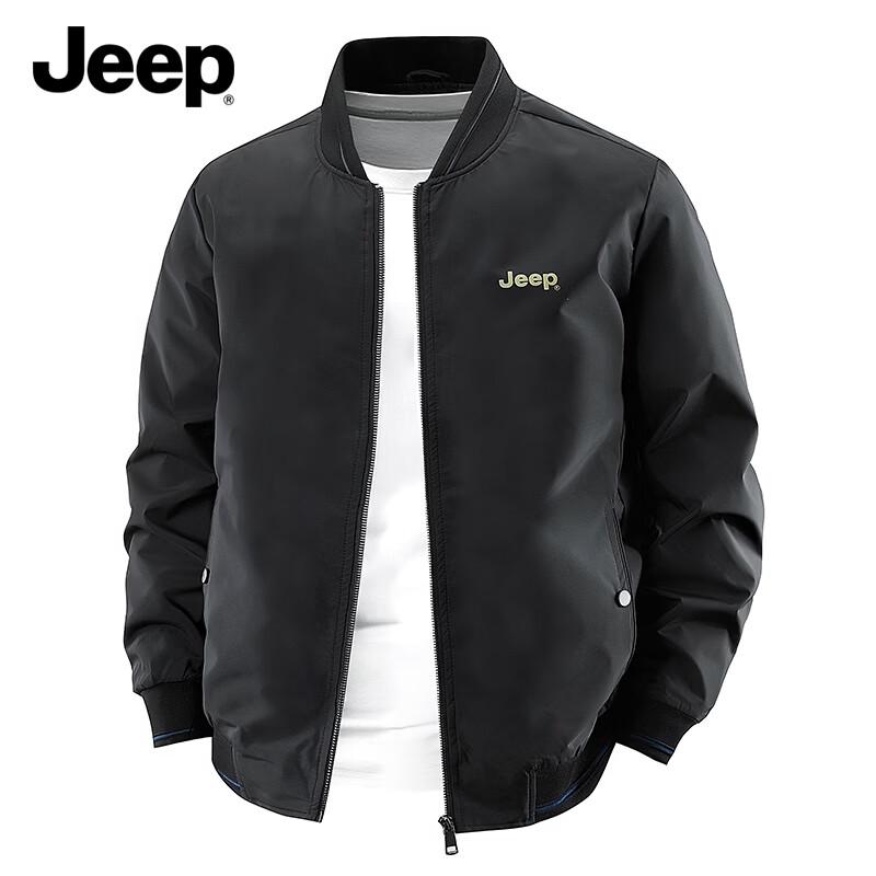 JEEP Men s Casual Bomber Baseball Collar Jacket XL