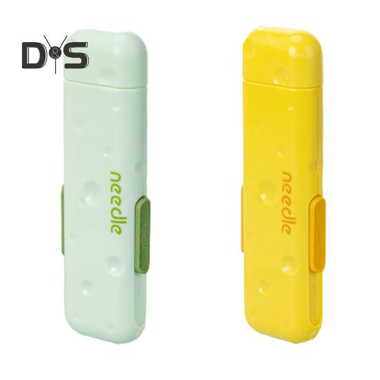 3-i-1 Nåletreder Sømspretter Nåloppbevaringsboks Håndsøm Broderi Korssting Nåletreding Trådfjerningsverktøy