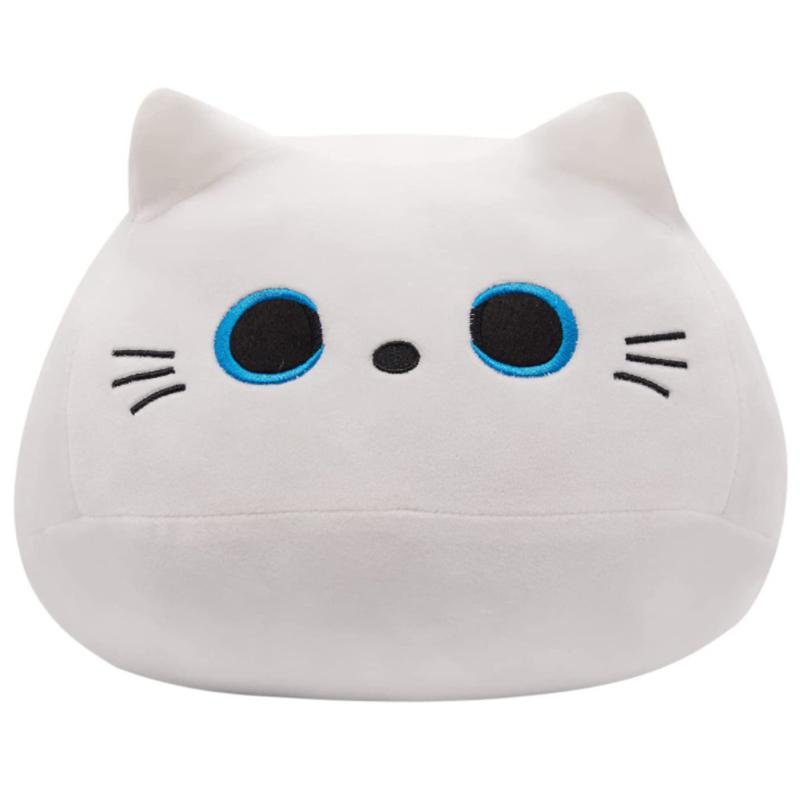 Cute Cat Plush Doll Toys Soft Stuffed Animal Cat Pillow Nap Cushion Creative Birthday Gift For