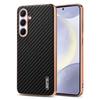 Custodia per Telefono con Motivo a Fibra di Carbonio per Samsung Galaxy A17 A37 A57 A56 A36 A26 A16 A06 A55 A35 A25 A15 A05S A54 A34 A14 Cover in TPU