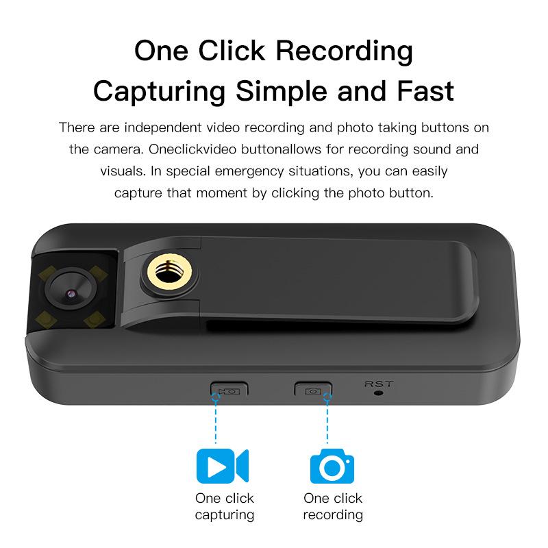 OkamPro 4G 3MP Compact Camera with Back Clip