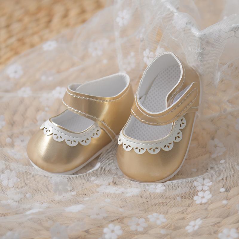 Doll Shoes Clothes Handmade Boots 7.5-8cm Shoes For 21 Inch American 55Cm Baby New Born Doll Accessories For Generation Girl Toy