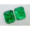 Colombian Natural Green Emerald & Square Cut 20 Ct   Loose Gemstone Lot