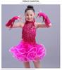 Gara di ballo da sala abiti da ballo per bambini abito latino per bambini abbigliamento da allenamento gonne costumi da flamenco da palcoscenico per bambine