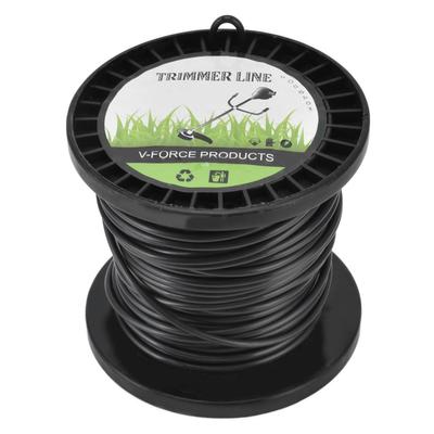 Round String Trimmer Line for Husqvarna 3.3mm Black High Cutting Efficiency Trimmer Line for Most Lawn Mowers Farm