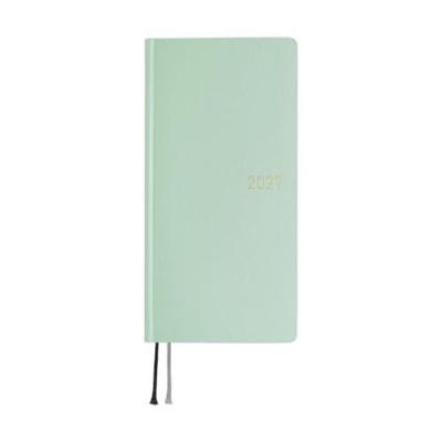 Hobonichi Techo 2027 Weeks English Version Paper Series Hisui January Start Weekly Planner Left Slim Vertical StationeryOffice Supplies