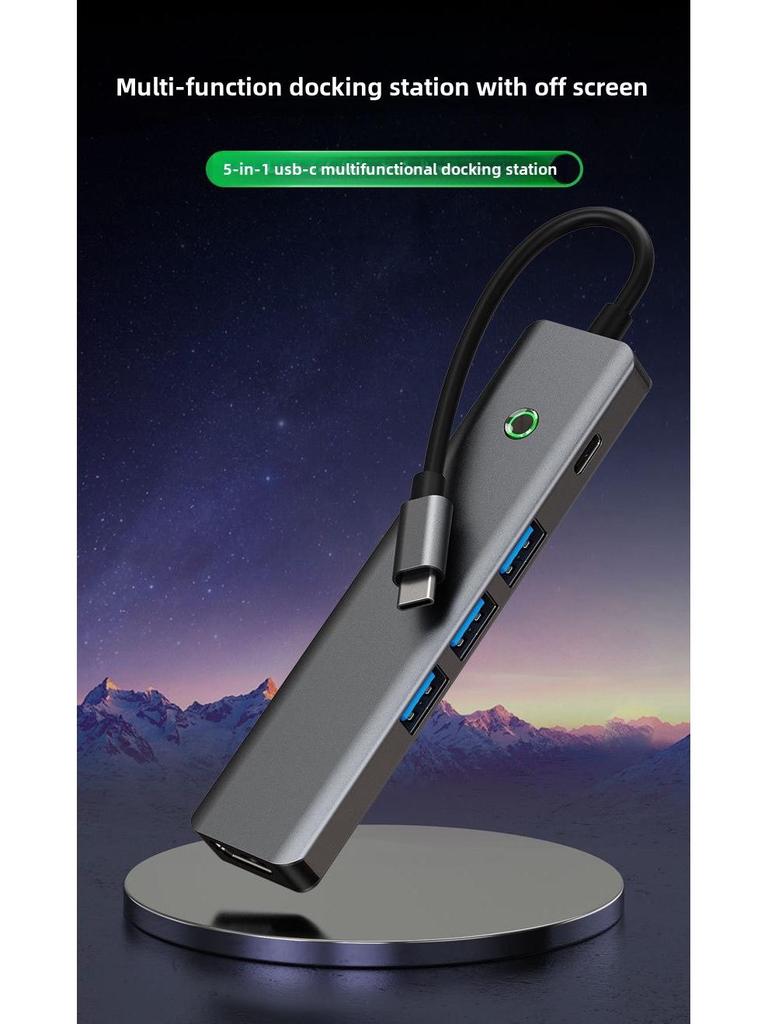 Type-C 4K HD Multi-Port Expansion Dock with Screen Converter